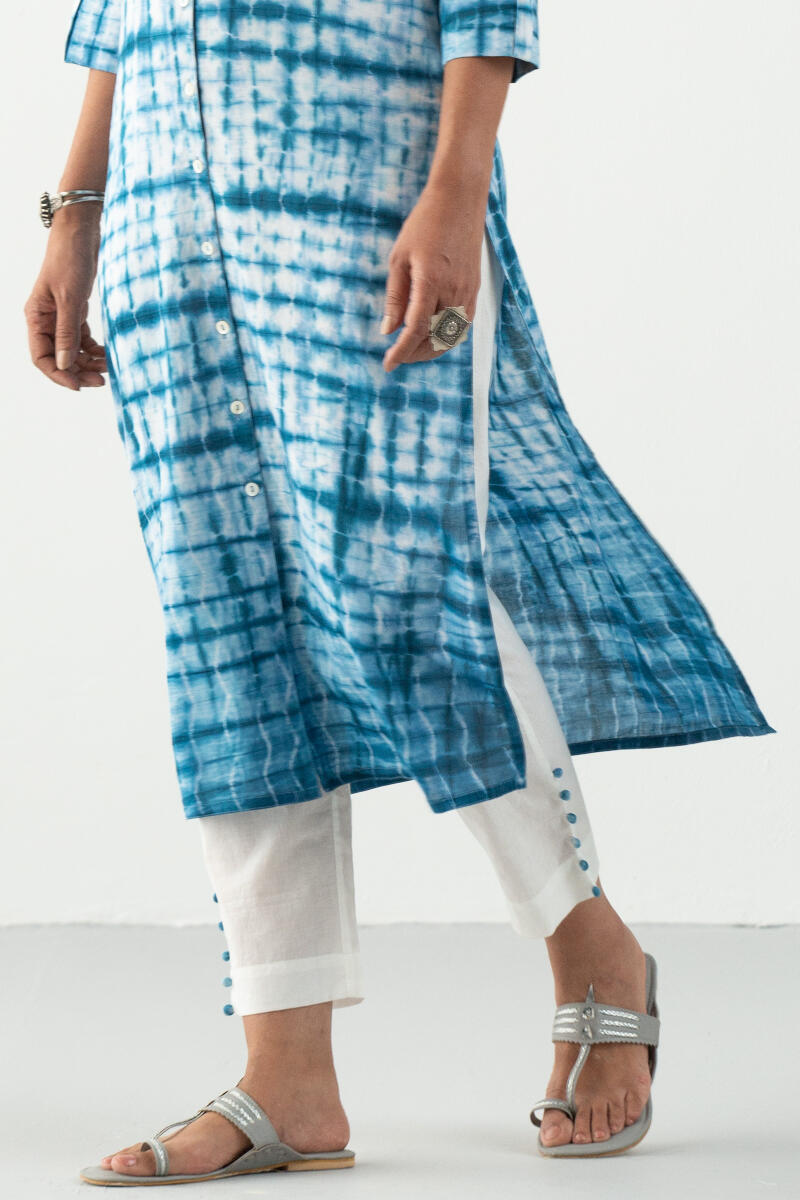 Leher Zoya Shibori Kurta