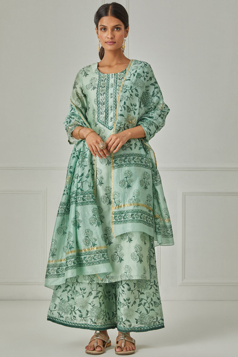 Zubeida Ruksana Chanderi Kurta