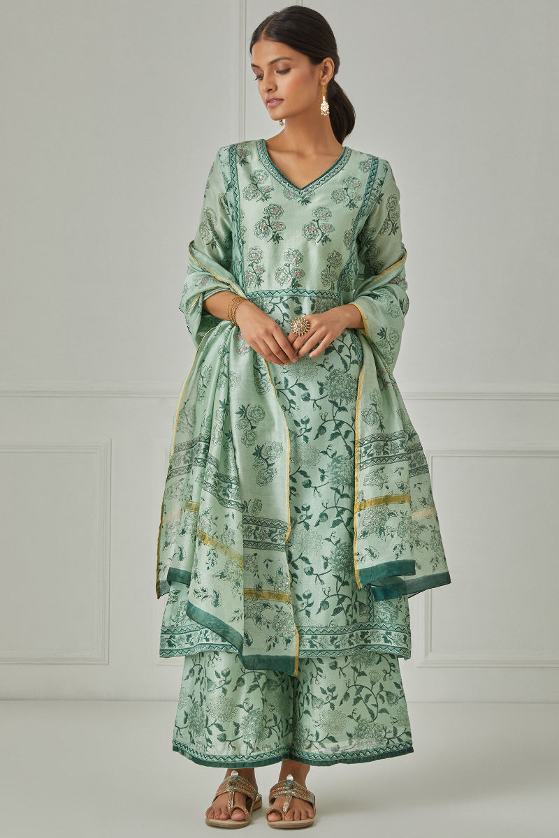 Zubeida Nazia Chanderi Kurta