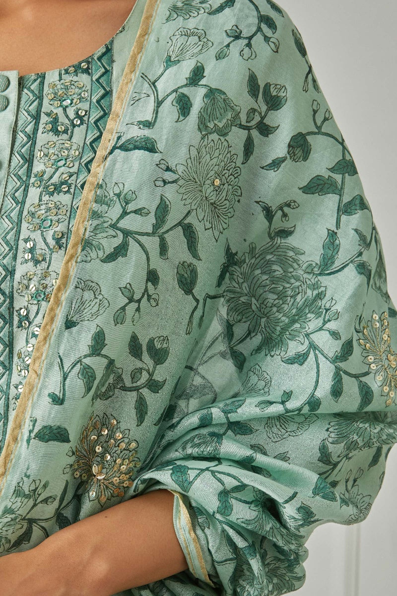 Zubeida Ruksana Chanderi Dupatta