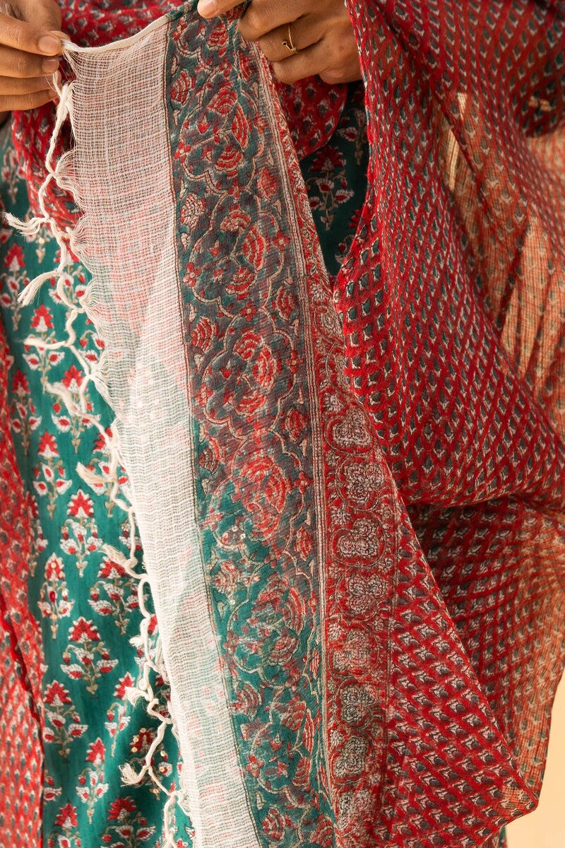 Gauhar Rahima Sanganeri Kota Dupatta