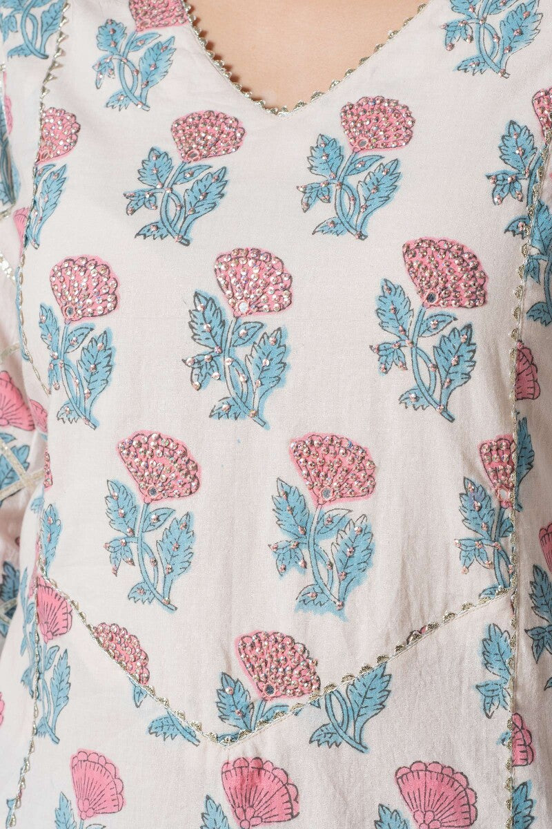 Gul Bano Suhana Sanganeri Kurta