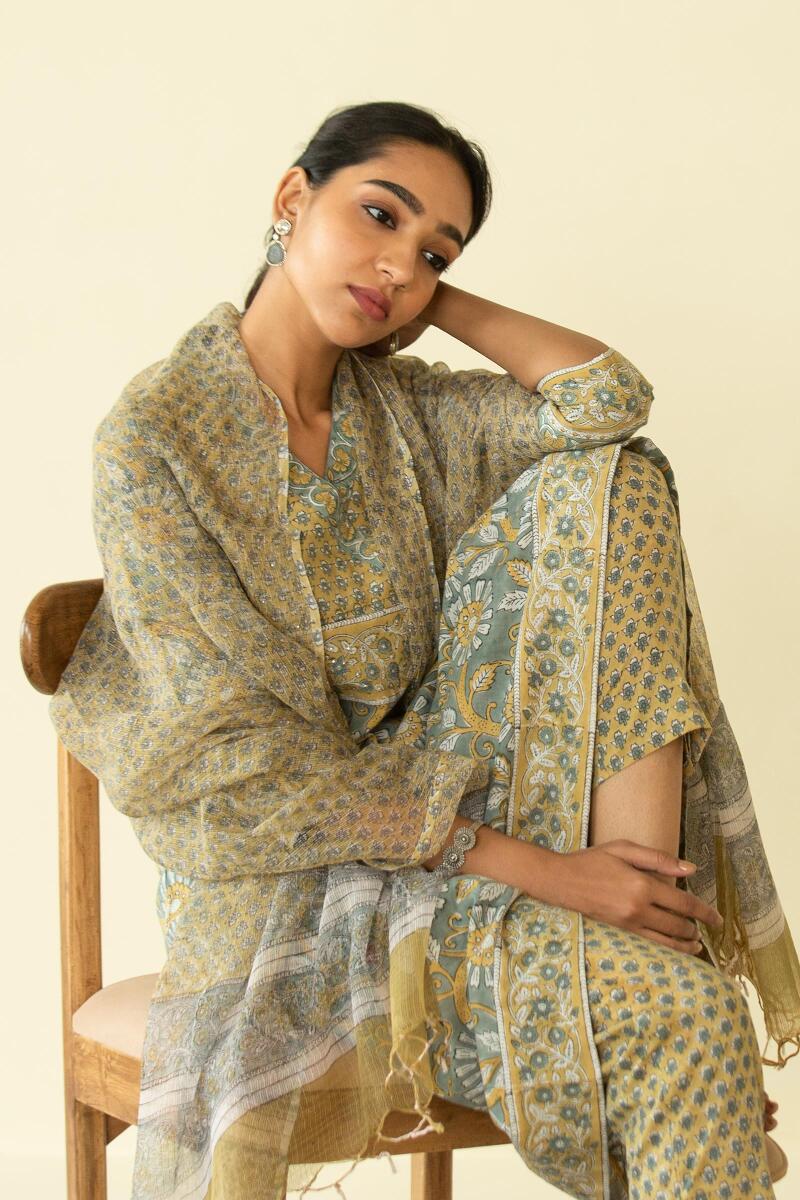 Gauhar Zafiya Kota Dupatta