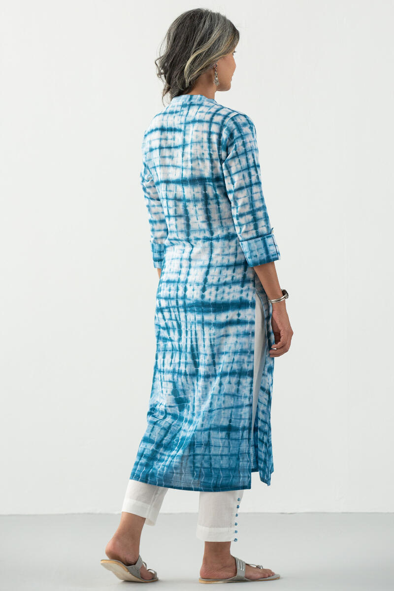 Leher Zoya Shibori Kurta