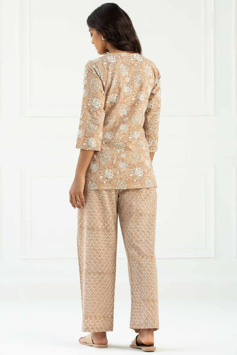 Gauhar Sanam Block Printed Pyjama Set