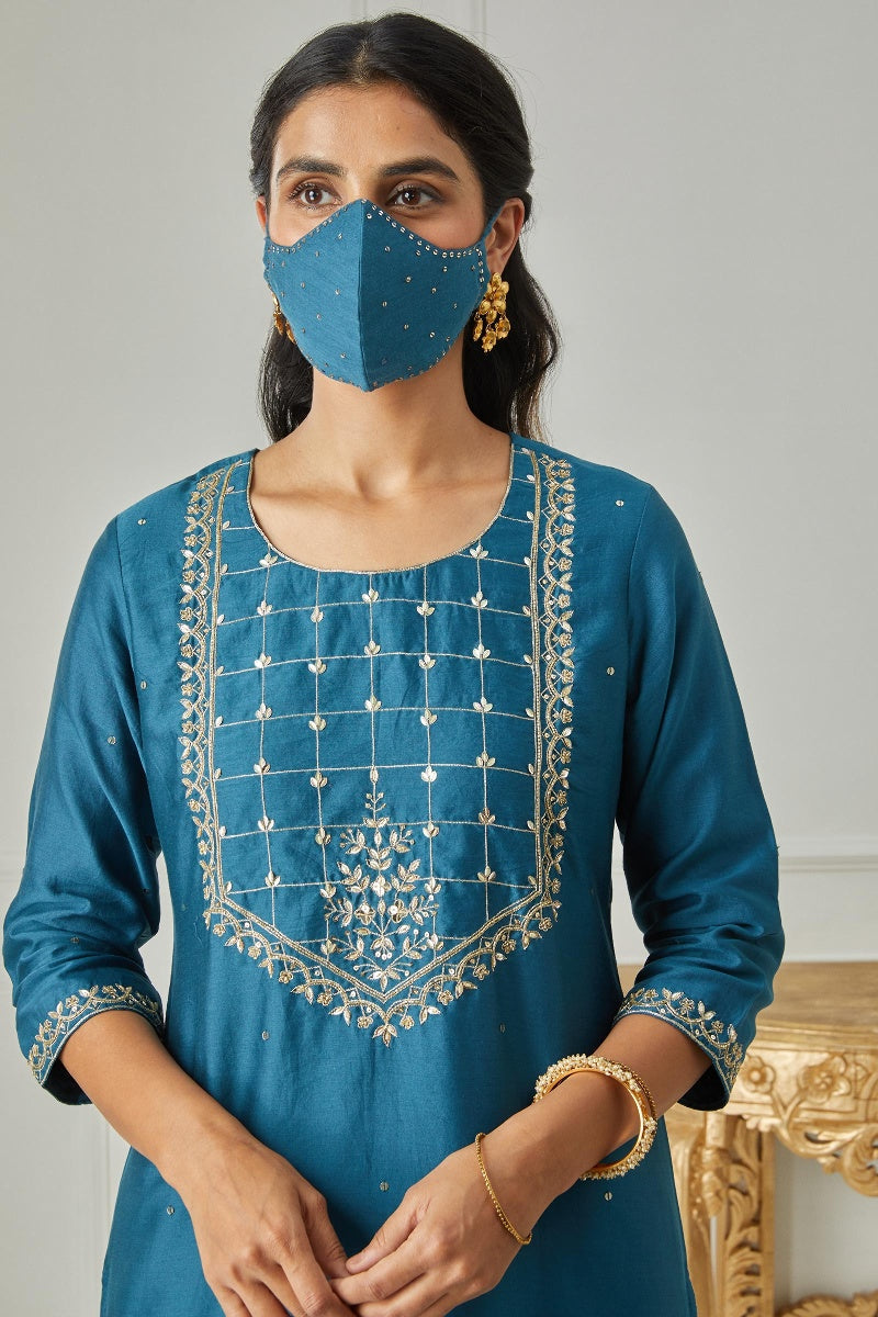 Zubeida Zeenat Chanderi Kurta