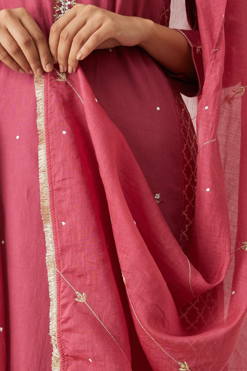 Zubeida Farhat Cotton Silk Dupatta