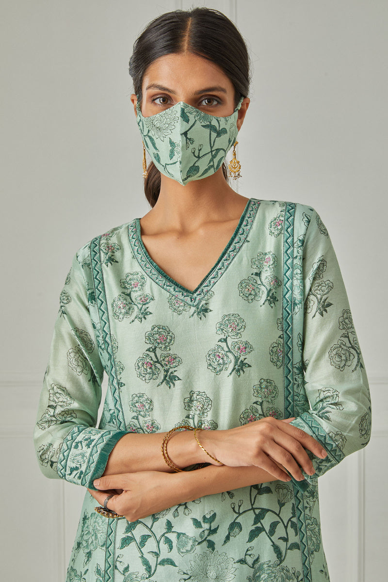 Zubeida Nazia Chanderi Kurta