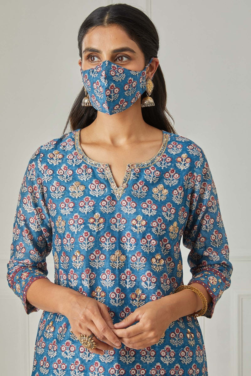 Zubeida Mahreen Chanderi Kurta