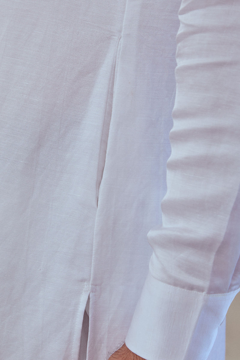 Shahid Linen Satin Kurta
