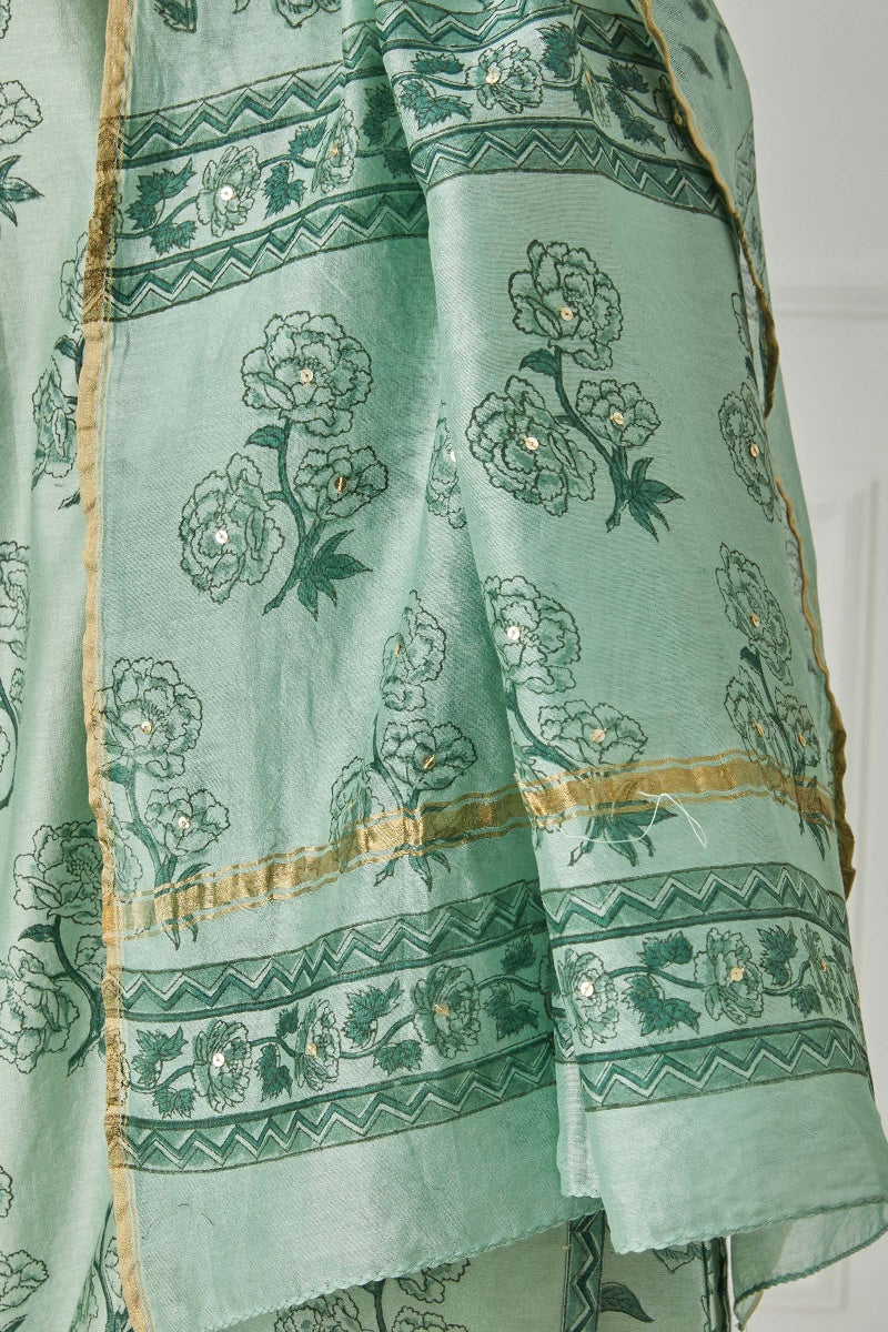 Zubeida Ruksana Chanderi Dupatta