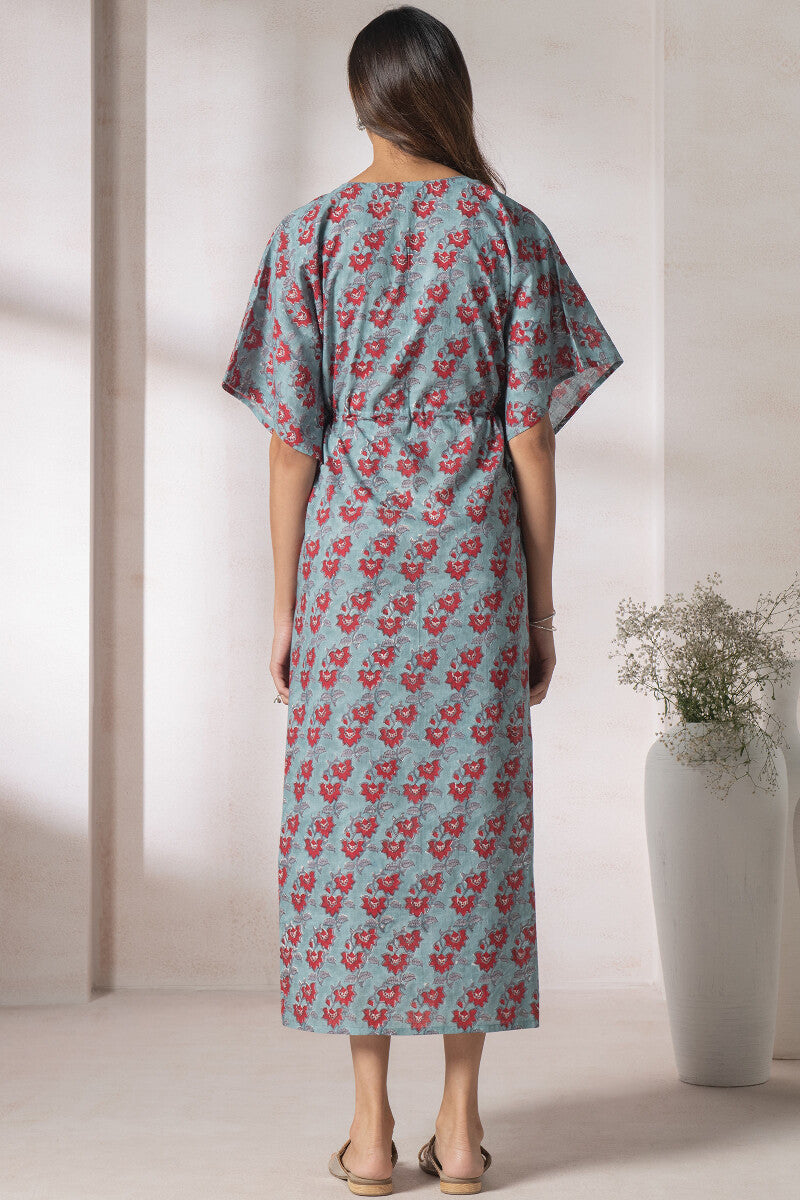 Gauhar Firoza Sanganeri Kaftan