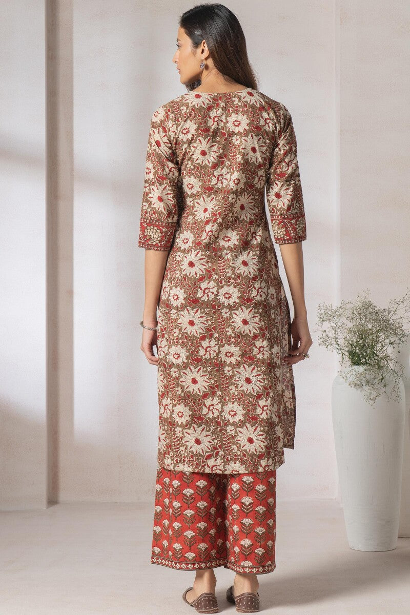 Sehra Safina Bagru Kurta