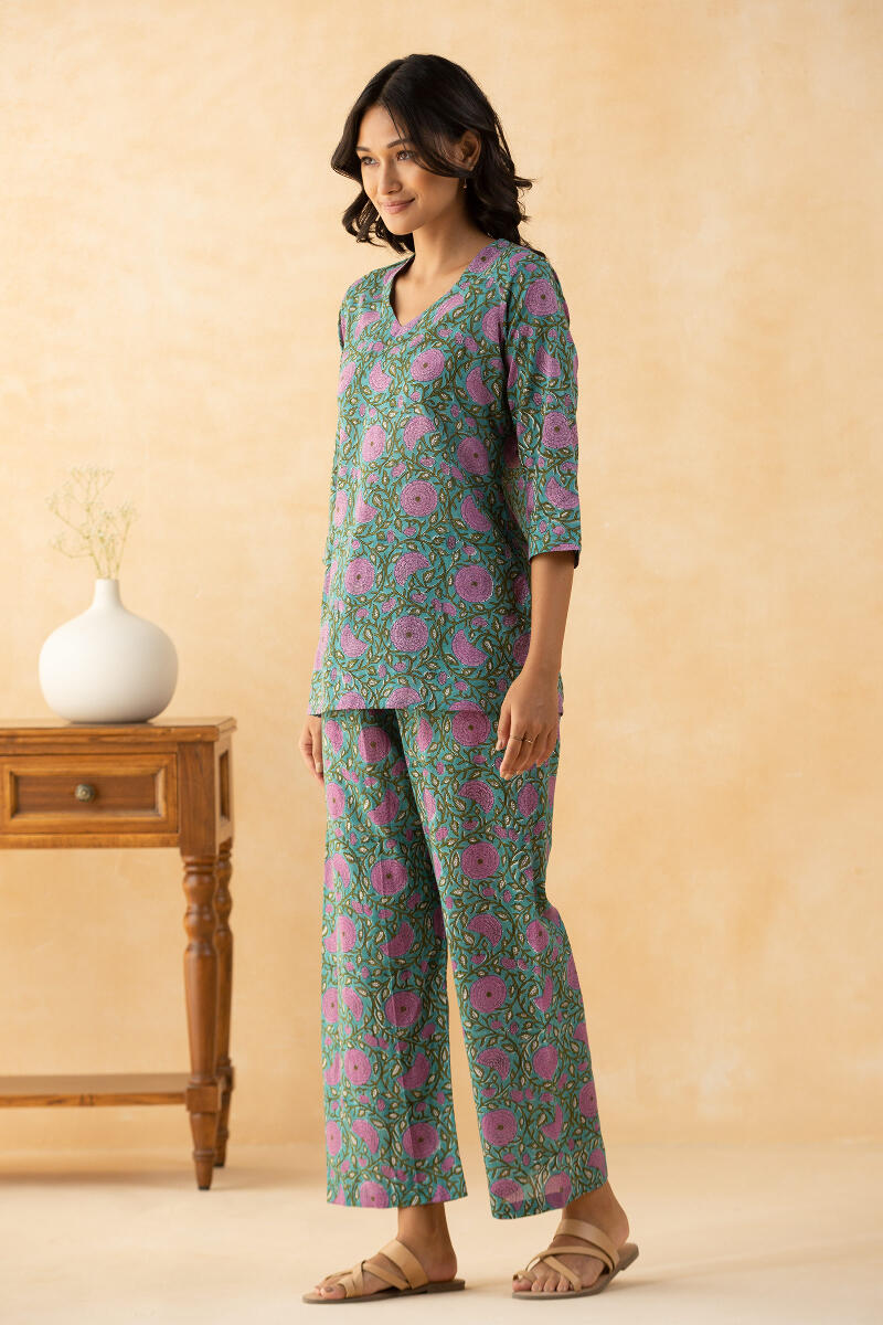 Roz Meher Saira Pyjama Set