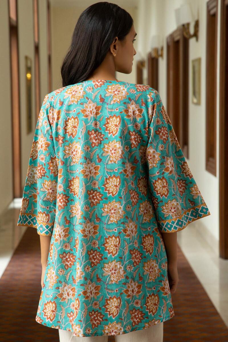 Gauhar Sahira Block Printed Kimono