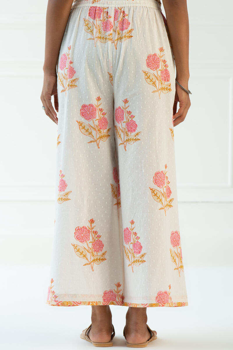 Nazm Nahida Block Printed Palazzo