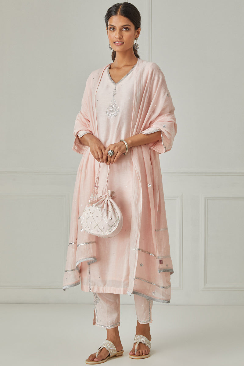 Zubeida Zohra Chanderi Kurta