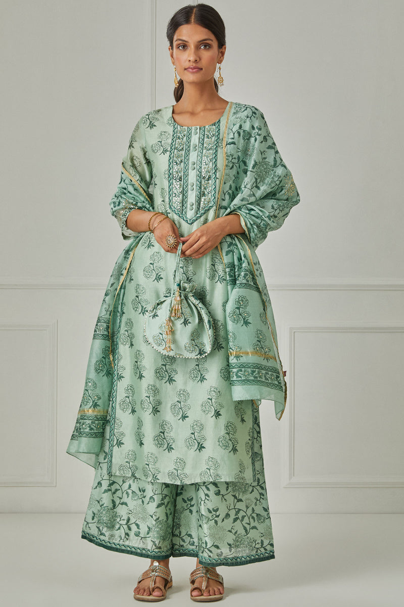 Zubeida Ruksana Chanderi Dupatta
