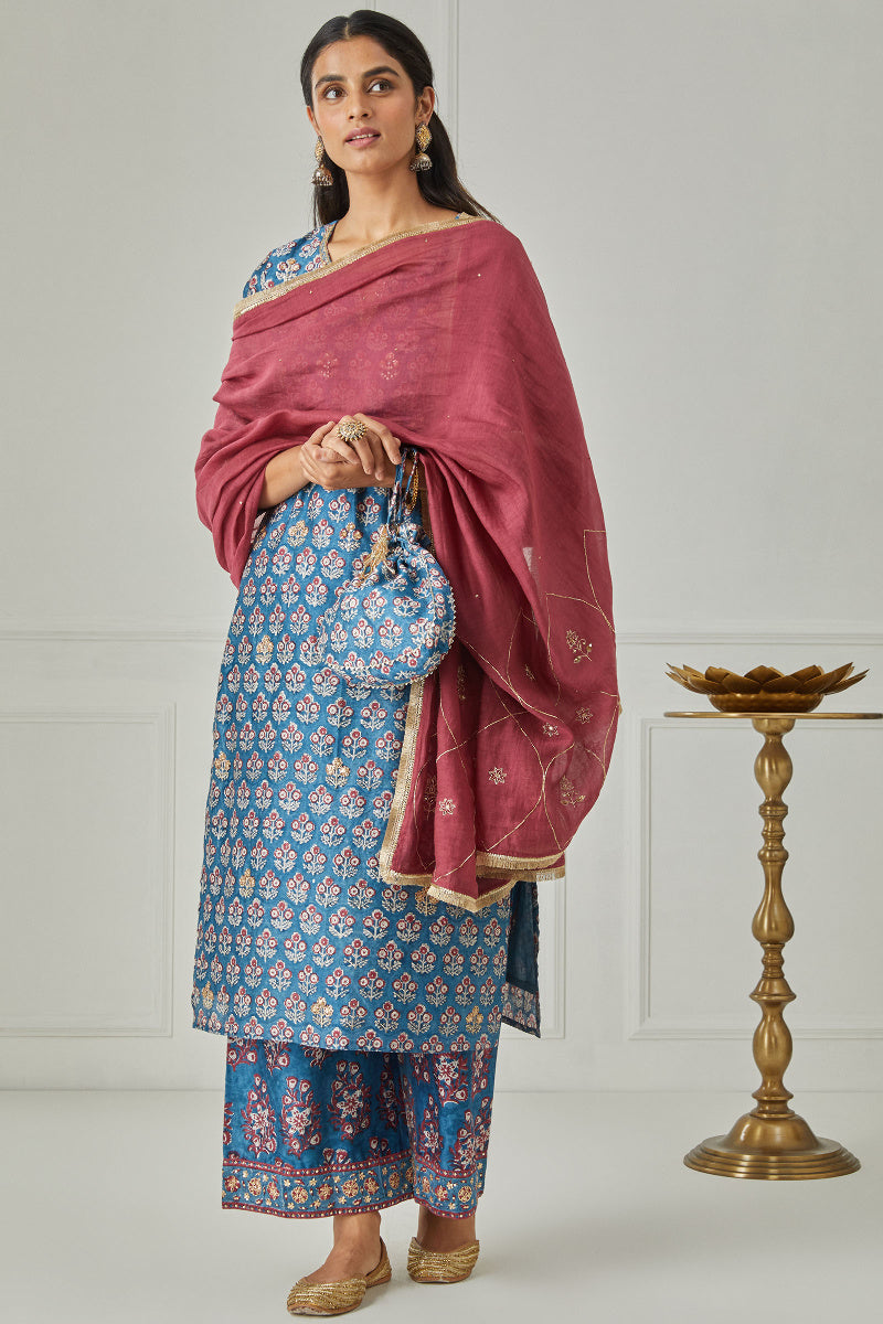 Zubeida Mahreen Chanderi Kurta