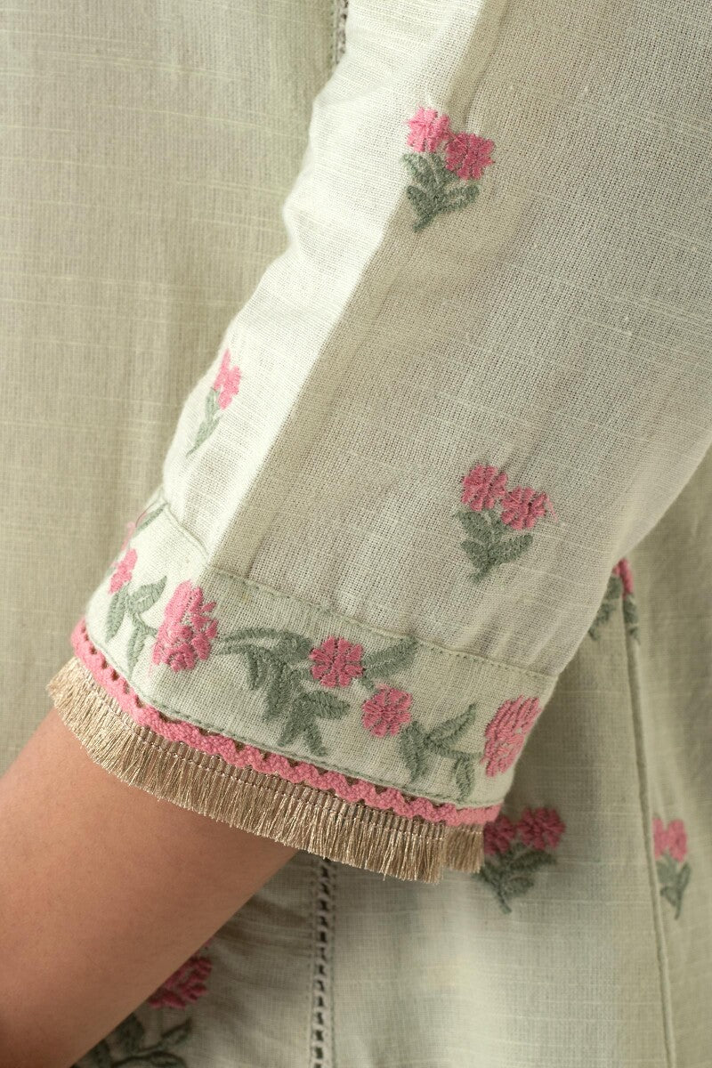Nazm Shirin Handloom Kurta