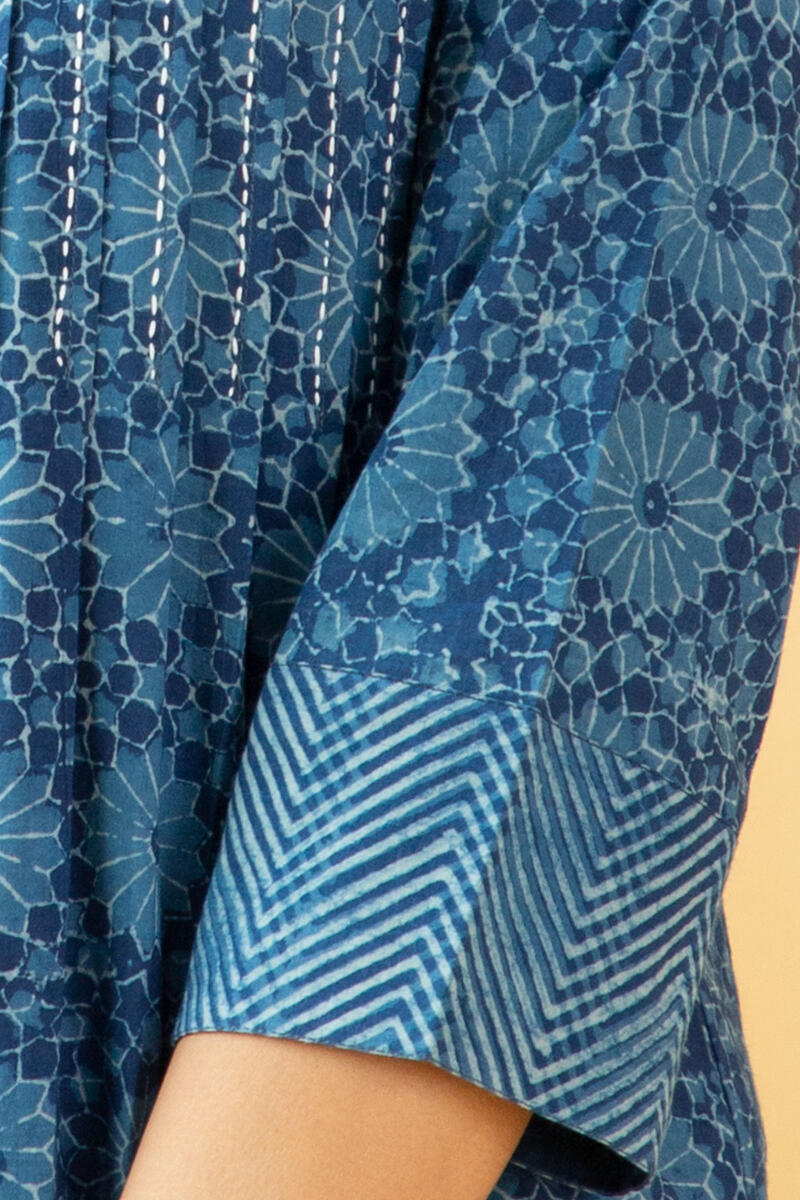 Noor Nazia Indigo Kurta