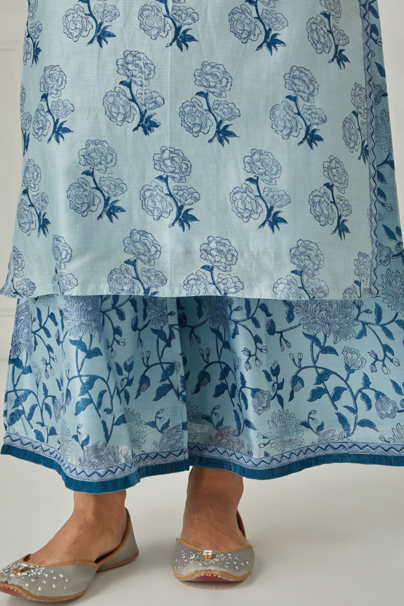 Zubeida Nida Chanderi Kurta