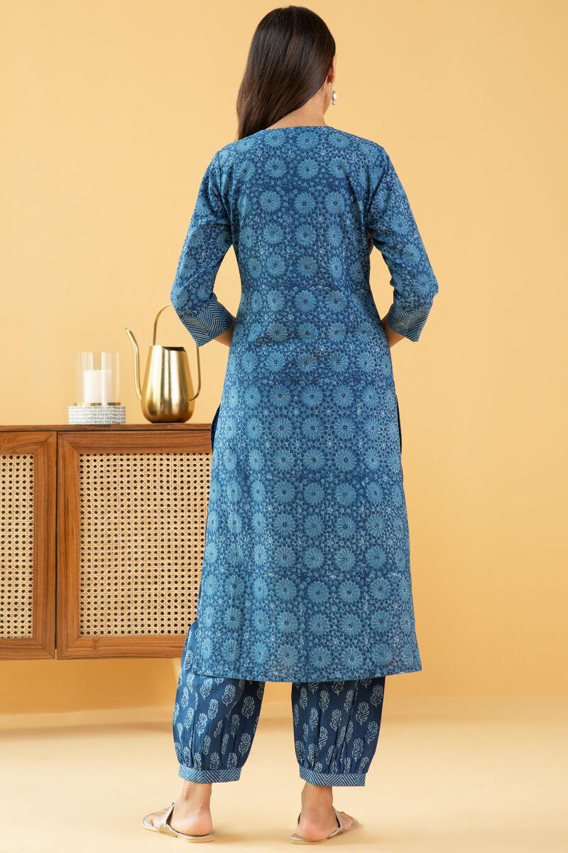 Noor Nazia Indigo Kurta