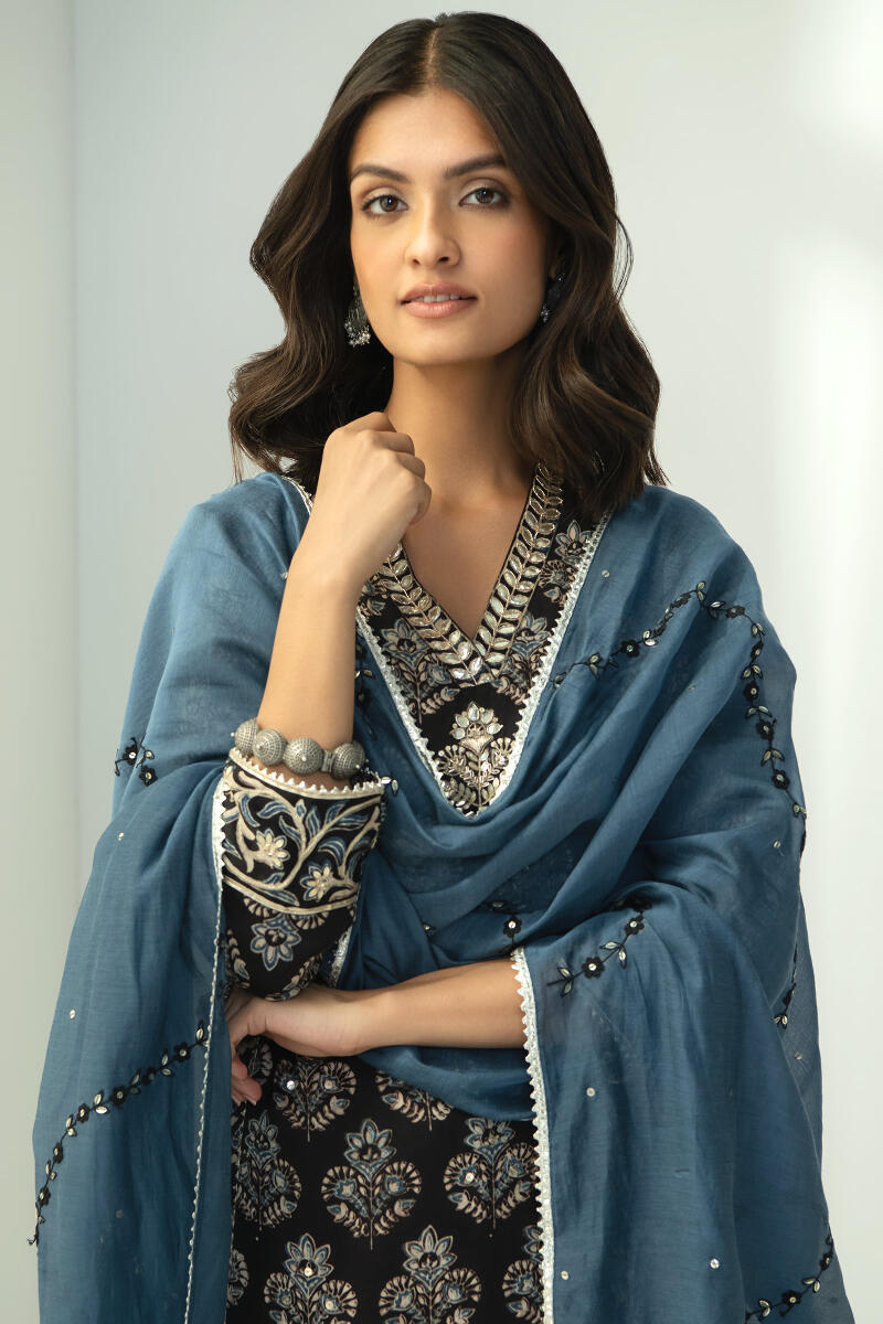 Zubeida Farhat Cotton Silk Dupatta