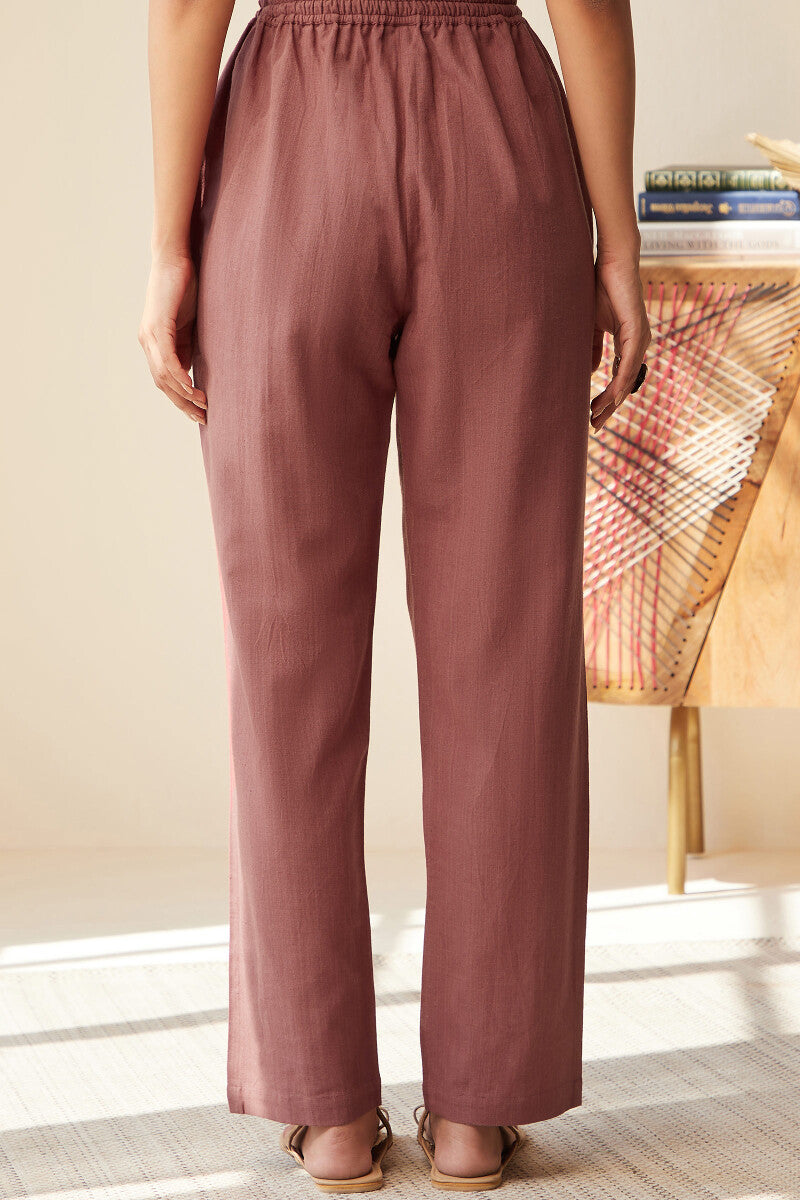 Roza Seher Red Pants