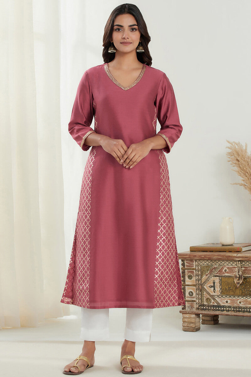 Gauhar Yasmin Chanderi Kurta