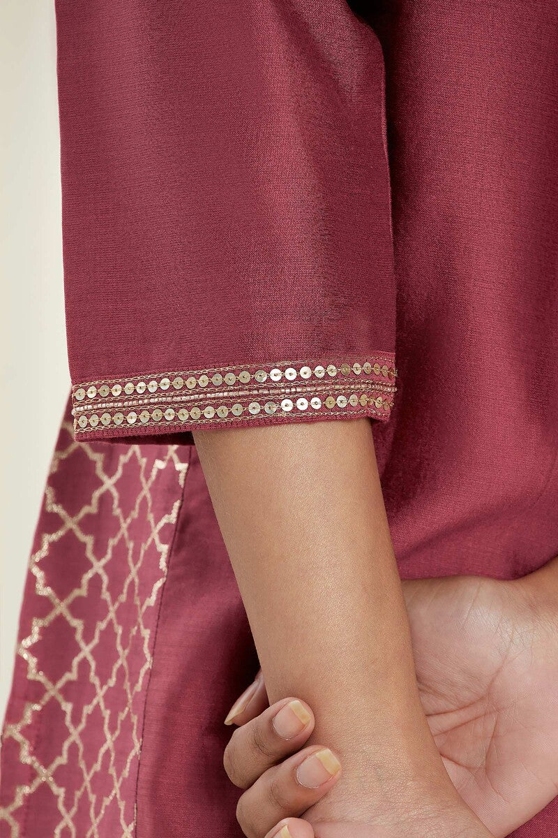 Gauhar Yasmin Chanderi Kurta