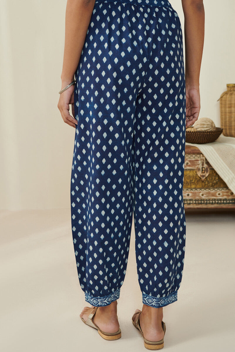 Sehra Mehnaz Indigo Izhaar Pants