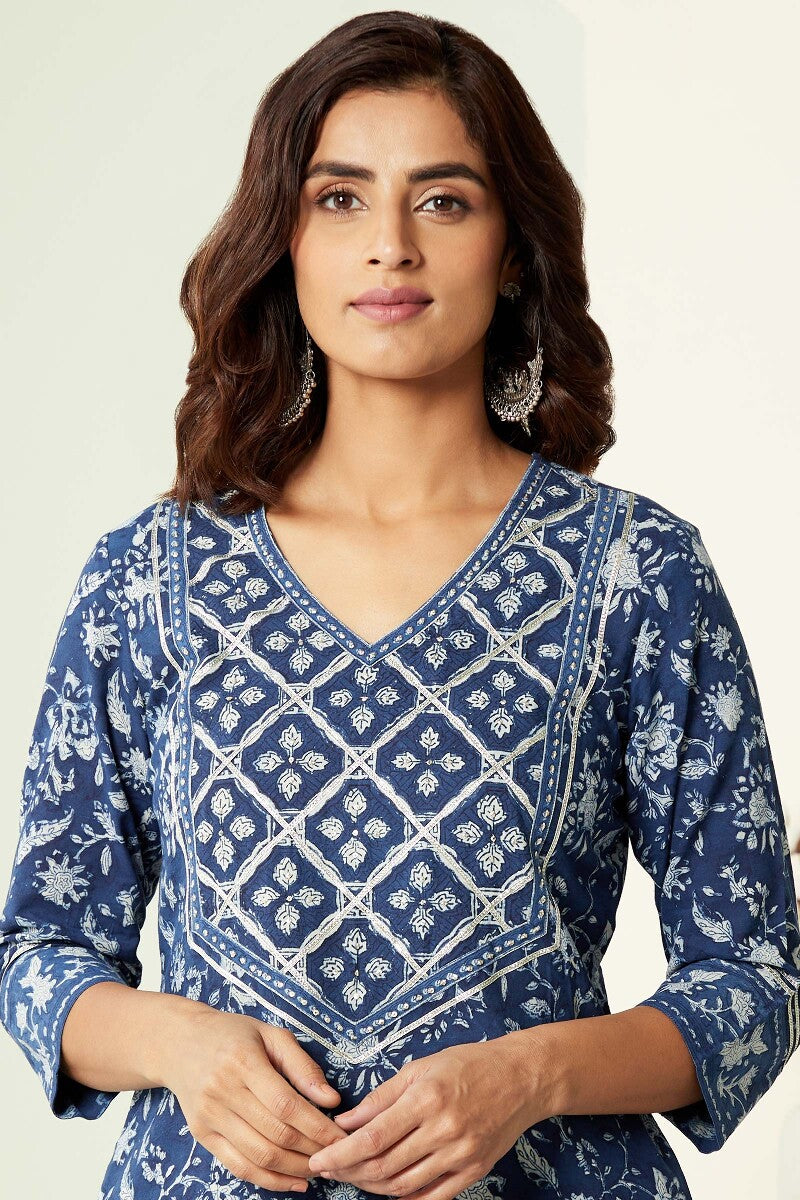 Sehra Saba Indigo Kurta