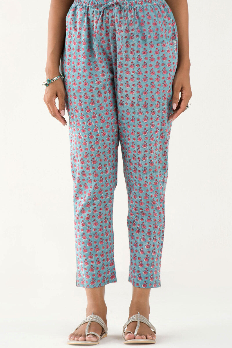 Gulbarg Jia Sanganeri Narrow Pants