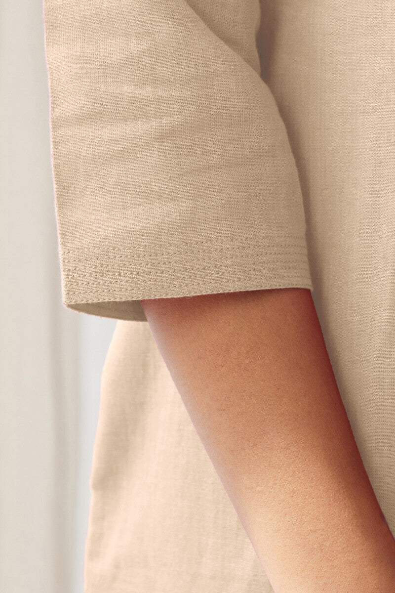 Roza Cream Kurta