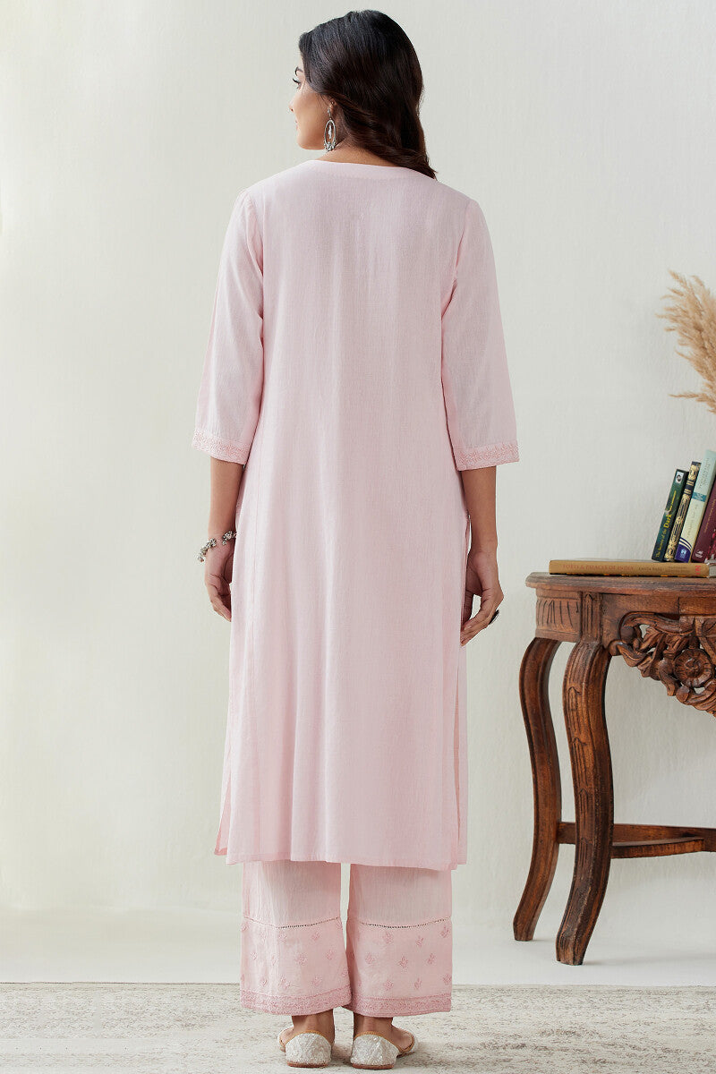 Mirza Yasmine Flax Cotton Kurta
