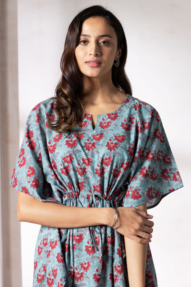 Gauhar Firoza Sanganeri Kaftan