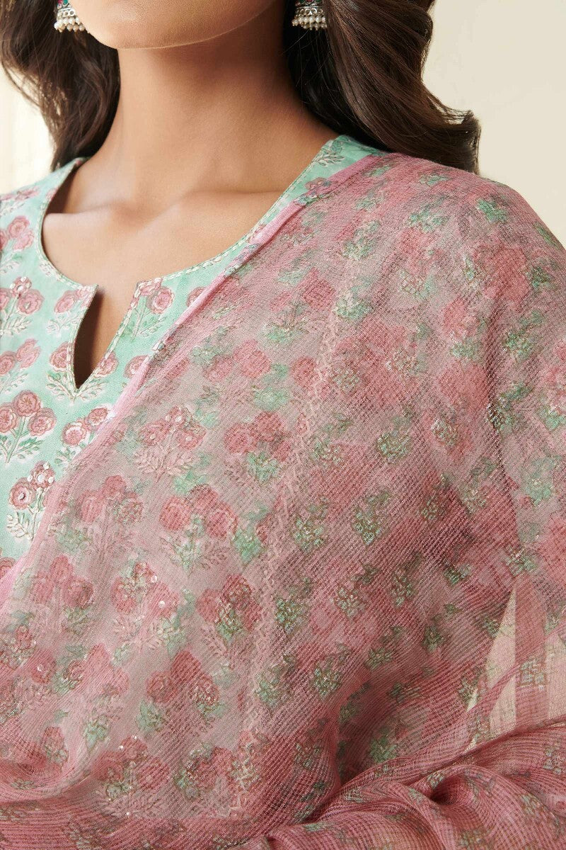 Gulshan Bagh Rumaisa Sanganeri Dupatta