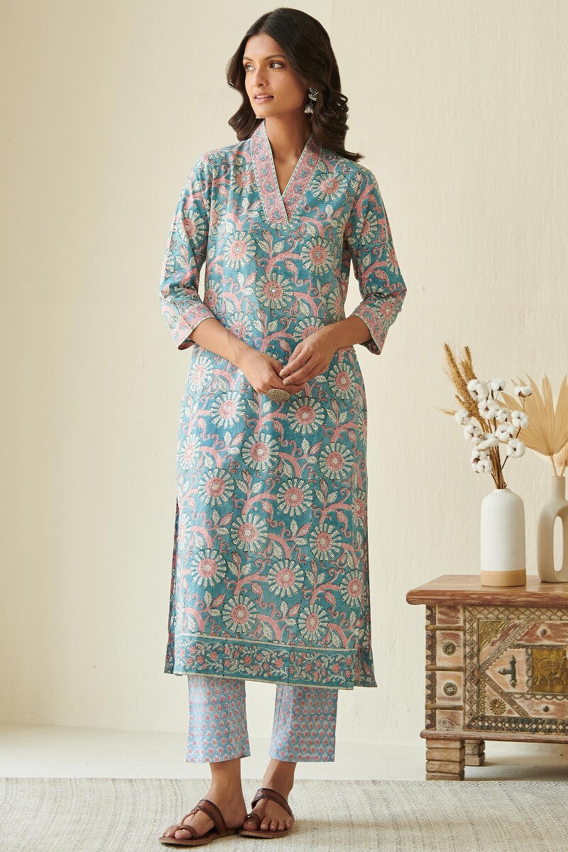 Gauhar Siya Sanganeri Kurta