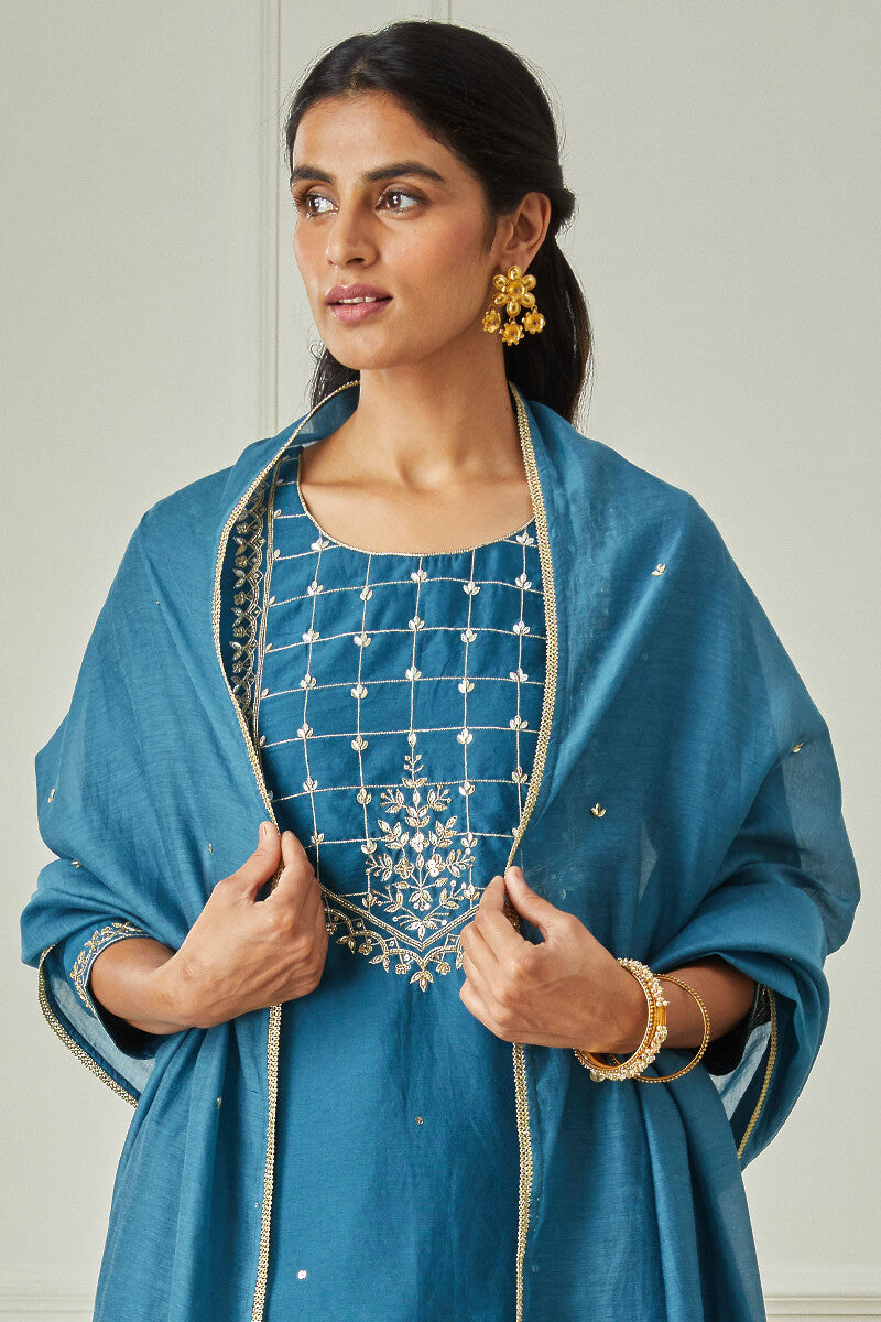 Zubeida Zeenat Cotton Silk Dupatta