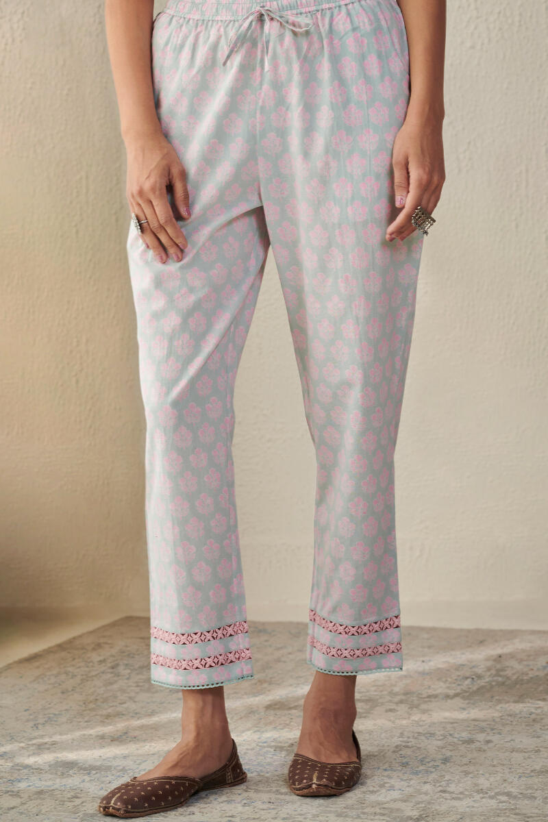 Nasrine Amyra Sanganeri Narrow Pants
