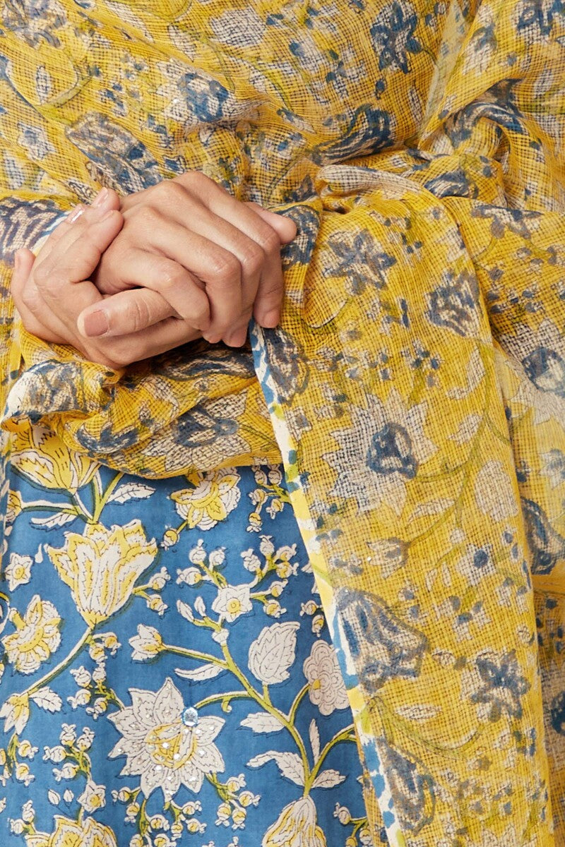 Gauhar Falak Sanganeri Kota Dupatta
