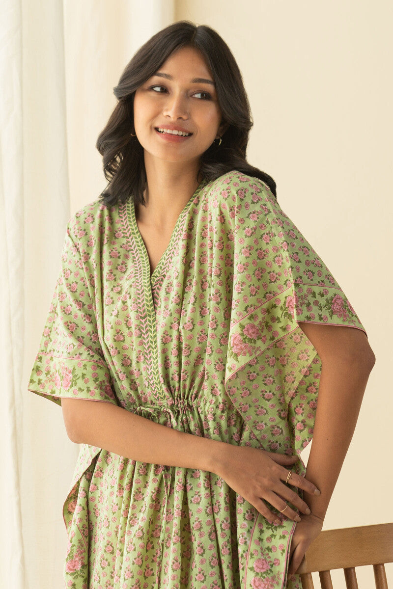 Gulbarg Mehr Sanganeri Kaftan