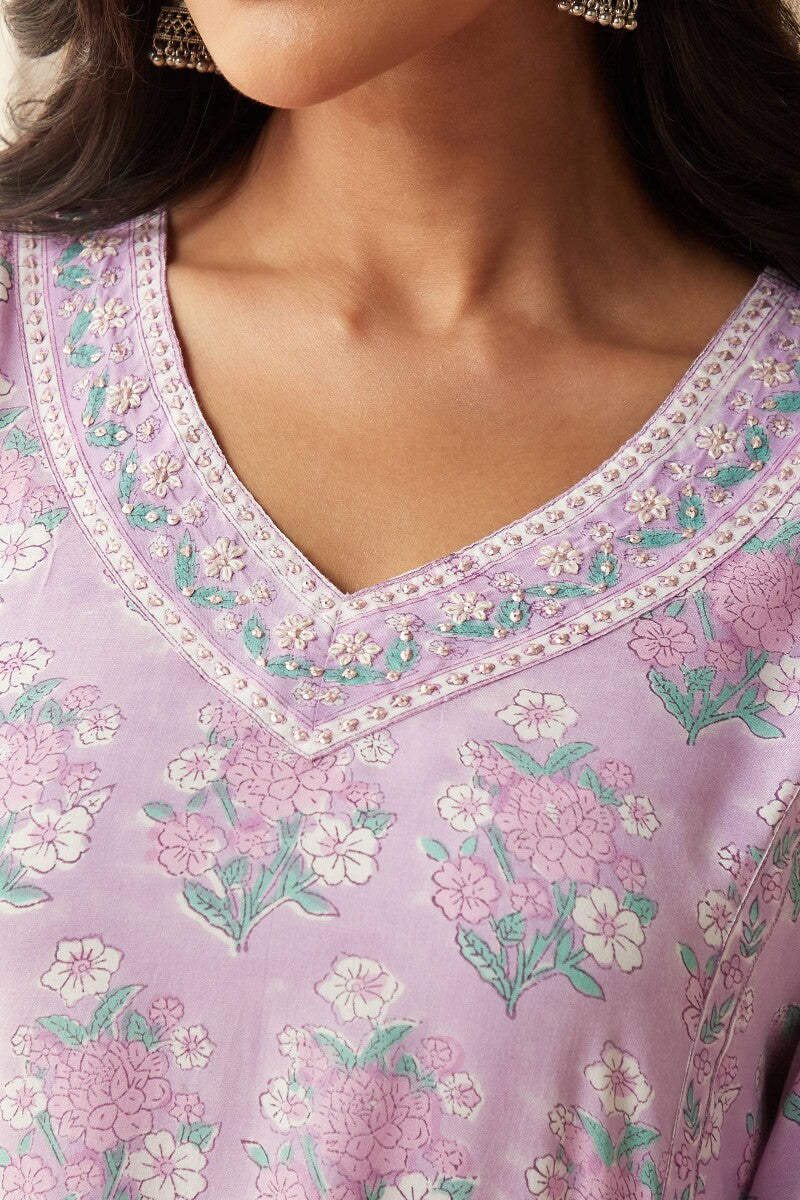 Rosheen Nazm Sanganeri Kurta