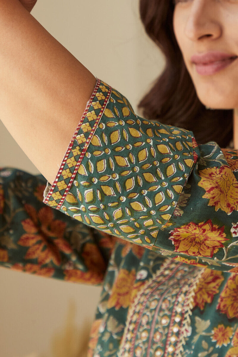 Gauhar Suhana Sanganeri Kurta