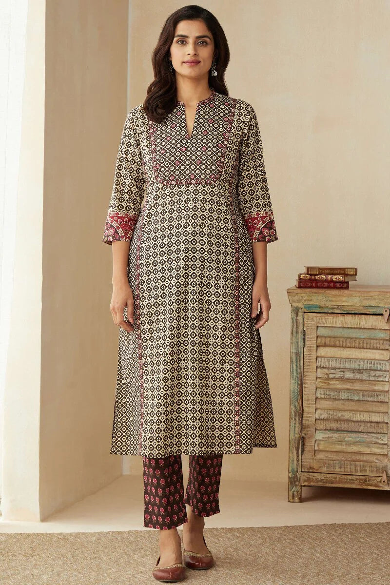 Rosheen Raisa Sanganeri Kurta