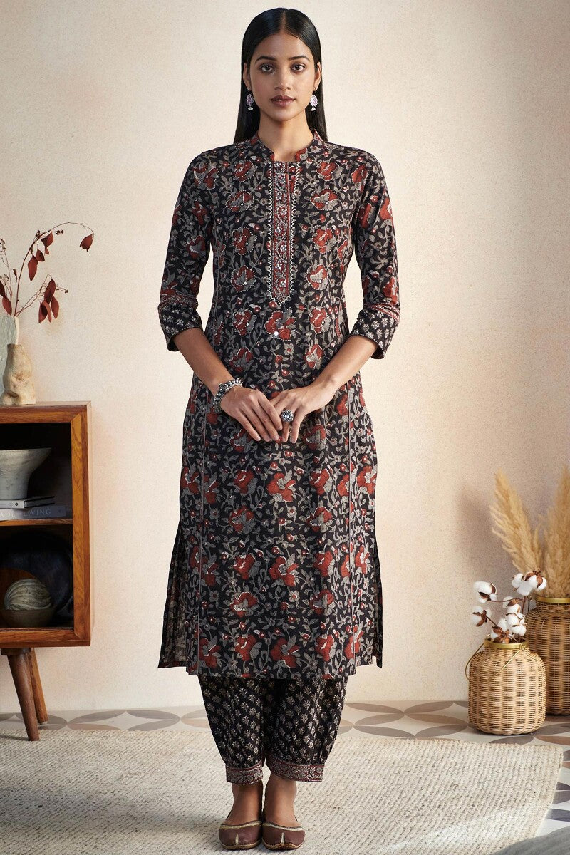 Sehra Nafeesa Bagru Kurta