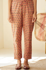 Gulzar Ruhi Sanganeri Narrow Pants