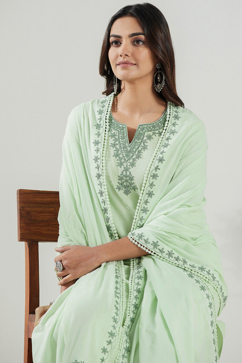 Mirza Gauhar Flax Cotton Kurta