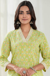Gauhar Farah Sanganeri Kurta